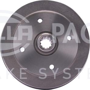 HELLA 8DT 355 301-671 - Tamburo freno www.autoricambit.com