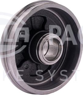 HELLA 8DT 355 301-241 - Tamburo freno www.autoricambit.com