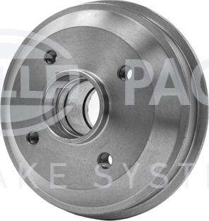 HELLA 8DT 355 301-241 - Tamburo freno www.autoricambit.com