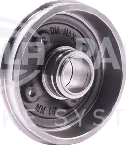 HELLA 8DT 355 301-211 - Tamburo freno www.autoricambit.com