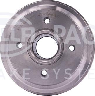 HELLA 8DT 355 301-281 - Tamburo freno www.autoricambit.com