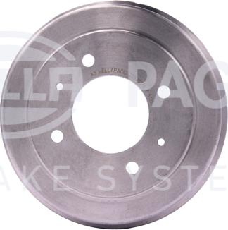 HELLA 8DT 355 301-781 - Tamburo freno www.autoricambit.com