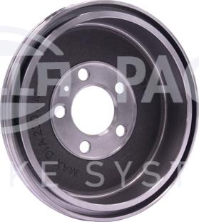 HELLA 8DT 355 303-081 - Tamburo freno www.autoricambit.com