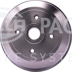 HELLA 8DT 355 302-861 - Tamburo freno www.autoricambit.com