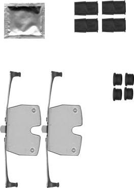 HELLA 8DZ 355 205-441 - Kit accessori, Pinza freno www.autoricambit.com