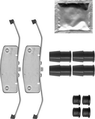 HELLA 8DZ 355 205-421 - Kit accessori, Pinza freno www.autoricambit.com