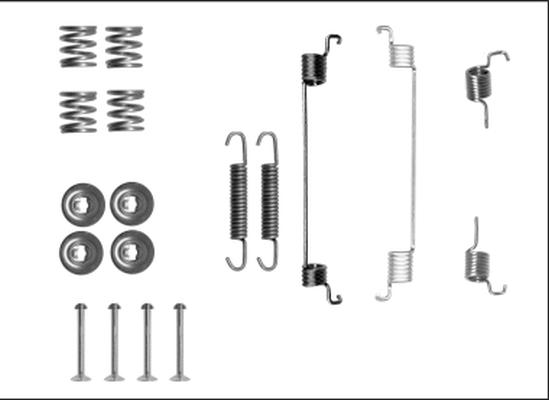 HELLA 8DZ 355 205-831 - Accessori, freno a tamburo www.autoricambit.com