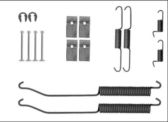 HELLA 8DZ 355 205-871 - Accessori, freno a tamburo www.autoricambit.com