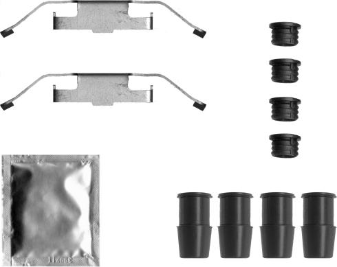 HELLA 8DZ 355 205-721 - Kit accessori, Pinza freno www.autoricambit.com