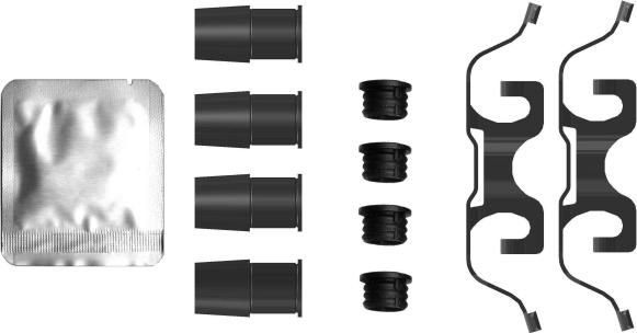 HELLA 8DZ 355 206-421 - Kit accessori, Pinza freno www.autoricambit.com