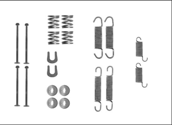 HELLA 8DZ 355 206-041 - Accessori, freno a tamburo www.autoricambit.com