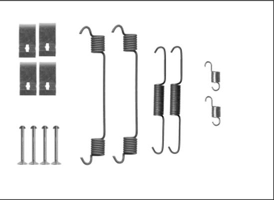 HELLA 8DZ 355 206-101 - Accessori, freno a tamburo www.autoricambit.com