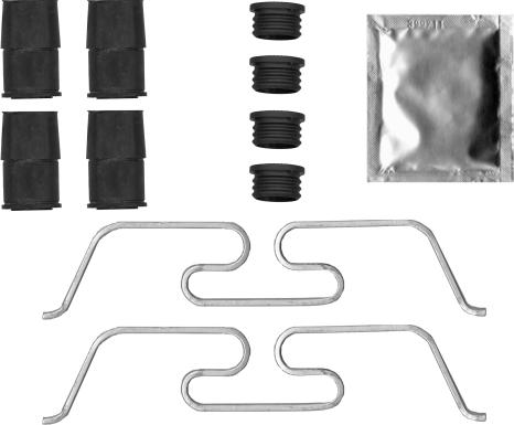 HELLA 8DZ 355 206-321 - Kit accessori, Pinza freno www.autoricambit.com