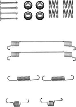 HELLA 8DZ 355 200-901 - Accessori, freno a tamburo www.autoricambit.com