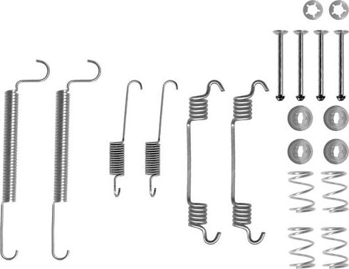 HELLA 8DZ 355 200-461 - Accessori, freno a tamburo www.autoricambit.com