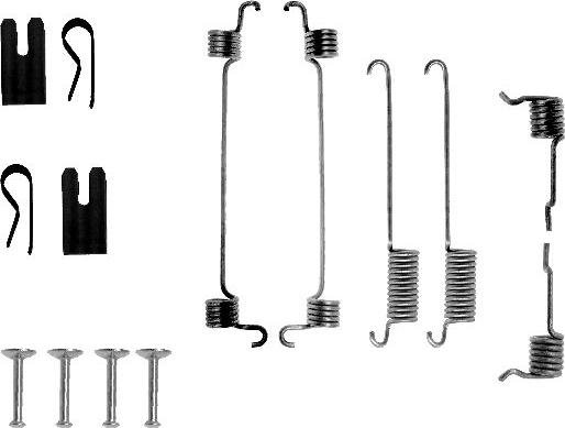 HELLA 8DZ 355 200-481 - Accessori, freno a tamburo www.autoricambit.com