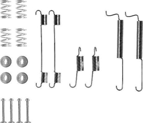 HELLA 8DZ 355 200-591 - Accessori, freno a tamburo www.autoricambit.com