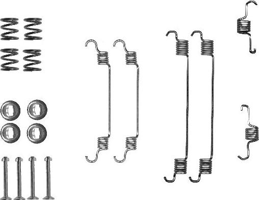 HELLA 8DZ 355 200-681 - Accessori, freno a tamburo www.autoricambit.com