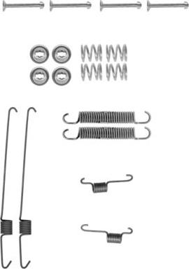 HELLA 8DZ 355 200-001 - Accessori, freno a tamburo www.autoricambit.com