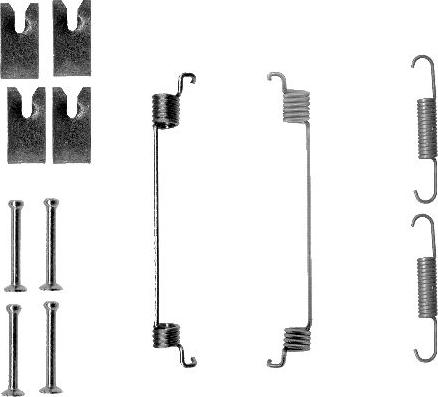 HELLA 8DZ 355 200-841 - Accessori, freno a tamburo www.autoricambit.com