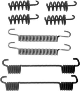 HELLA 8DZ 355 201-931 - Kit accessori, Ganasce freno stazionamento www.autoricambit.com