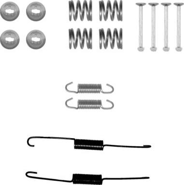 HELLA 8DZ 355 201-021 - Accessori, freno a tamburo www.autoricambit.com