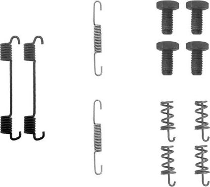 HELLA 8DZ 355 201-701 - Kit accessori, Ganasce freno stazionamento www.autoricambit.com