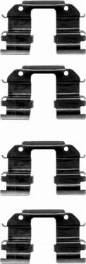 HELLA 8DZ 355 203-041 - Kit accessori, Pastiglia freno www.autoricambit.com