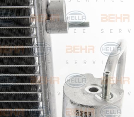 HELLA 8FC 351 344-511 - Condensatore, Climatizzatore www.autoricambit.com