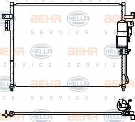 HELLA 8FC 351 344-171 - Condensatore, Climatizzatore www.autoricambit.com