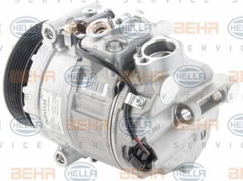 HELLA 8FK 351 006-461 - Compressore, Climatizzatore www.autoricambit.com