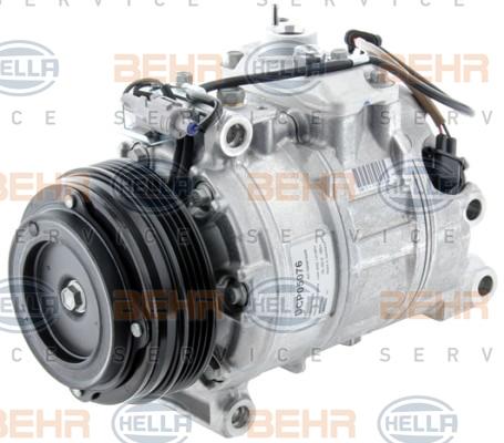 HELLA 8FK 351 006-341 - Compressore, Climatizzatore www.autoricambit.com