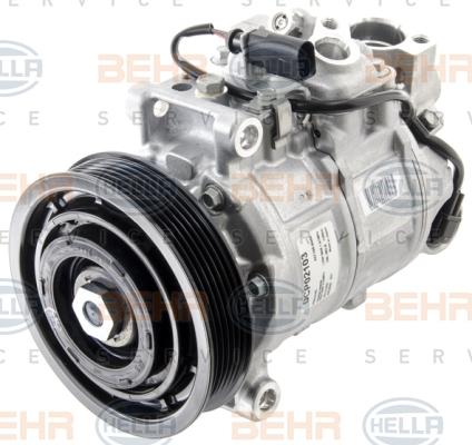 HELLA 8FK 351 008-261 - Compressore, Climatizzatore www.autoricambit.com