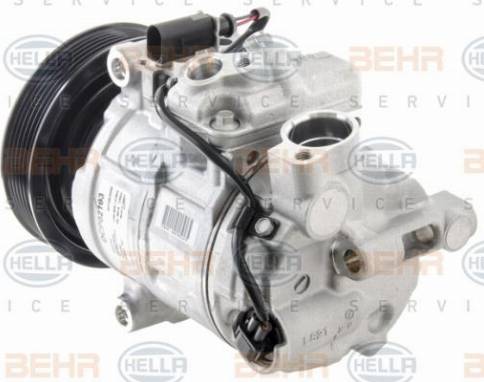 HELLA 8FK 351 008-261 - Compressore, Climatizzatore www.autoricambit.com