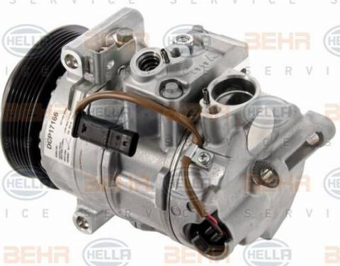 HELLA 8FK 351 008-281 - Compressore, Climatizzatore www.autoricambit.com