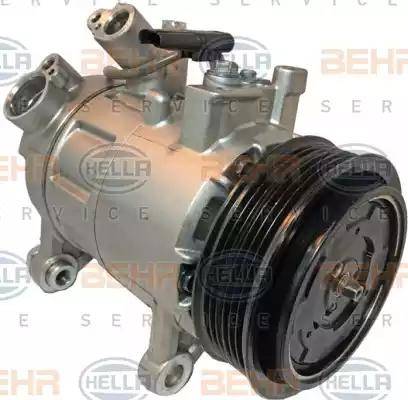 HELLA 8FK 351 003-931 - Compressore, Climatizzatore www.autoricambit.com