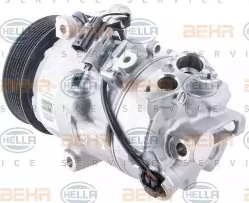 HELLA 8FK 351 003-451 - Compressore, Climatizzatore www.autoricambit.com