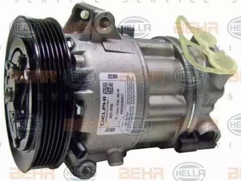 HELLA 8FK 351 003-251 - Compressore, Climatizzatore www.autoricambit.com