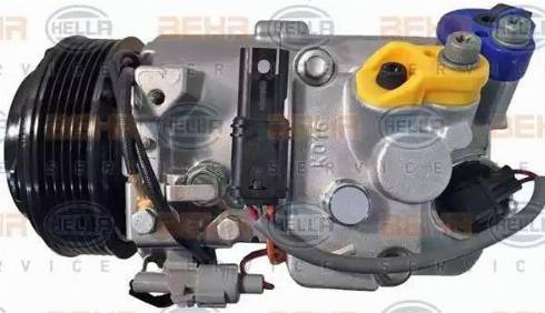 HELLA 8FK 351 002-831 - Compressore, Climatizzatore www.autoricambit.com