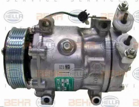 HELLA 8FK 351 002-321 - Compressore, Climatizzatore www.autoricambit.com