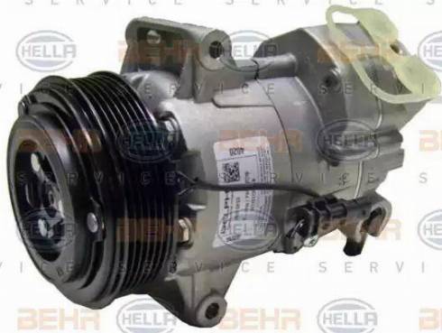 HELLA 8FK 351 002-281 - Compressore, Climatizzatore www.autoricambit.com