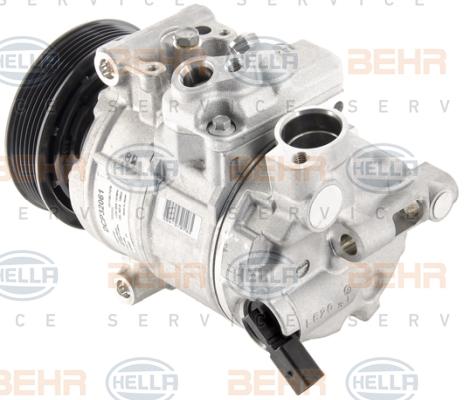 HELLA 8FK 351 007-091 - Compressore, Climatizzatore www.autoricambit.com