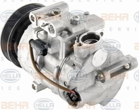 HELLA 8FK 351 007-161 - Compressore, Climatizzatore www.autoricambit.com