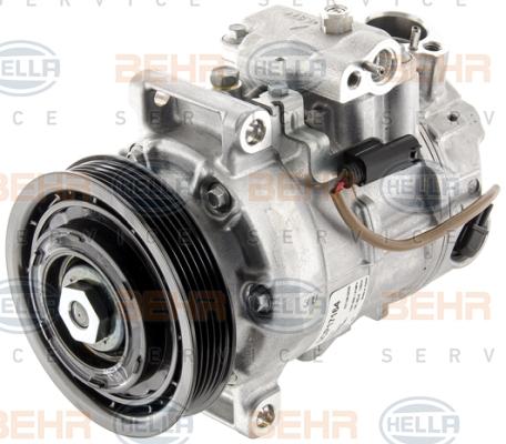 HELLA 8FK 351 007-161 - Compressore, Climatizzatore www.autoricambit.com