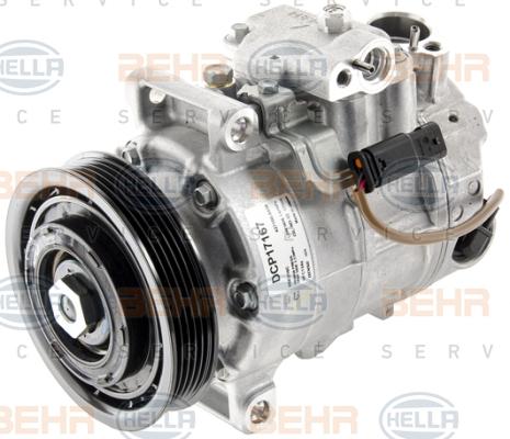 HELLA 8FK 351 007-171 - Compressore, Climatizzatore www.autoricambit.com