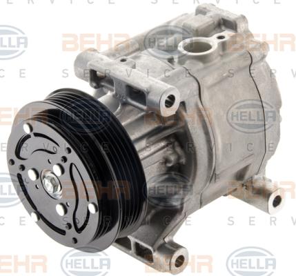 HELLA 8FK 351 007-201 - Compressore, Climatizzatore www.autoricambit.com