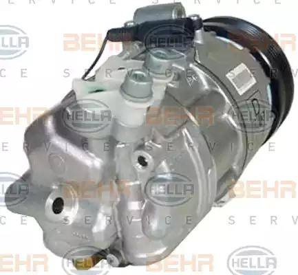 HELLA 8FK 351 109-871 - Compressore, Climatizzatore www.autoricambit.com