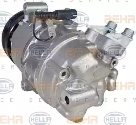 HELLA 8FK 351 109-871 - Compressore, Climatizzatore www.autoricambit.com