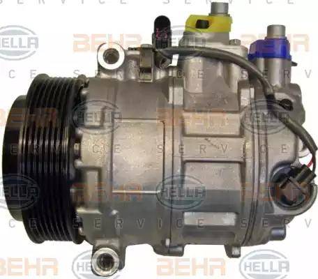 HELLA 8FK 351 105-411 - Compressore, Climatizzatore www.autoricambit.com