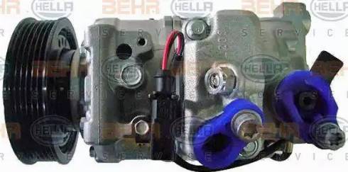 HELLA 8FK 351 105-161 - Compressore, Climatizzatore www.autoricambit.com